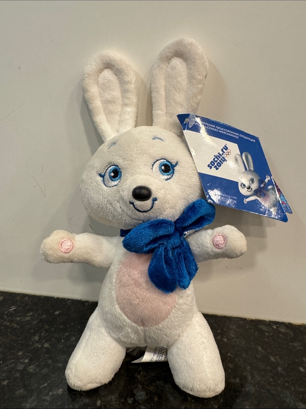 Official Sochi Russia 2014 Winter Olympics Hare Bunny Rabbit Mascot